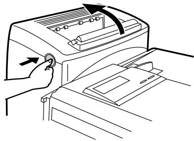 SHARP FO-4500 - INSTALLATION DES CARTOUCHES - 1