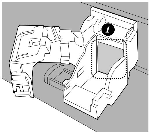 SHARP UX-B30 - Nettoyage du support de cartouche - 1