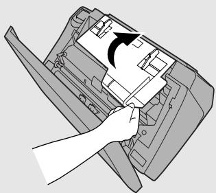 SHARP UX-B30 - Retrait de la bande d'emballage - 2