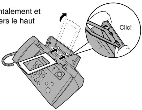 SHARP UX-B30 - Fixation du bac à papier - 2