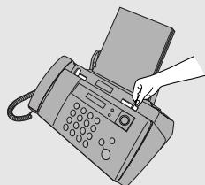 SHARP UX-B30 - Ajustez les guide-documents à la largeur de votre document. - 1