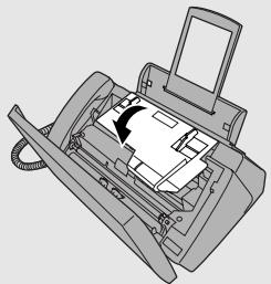 SHARP UX-B30 - Retirez uniquement la bande de la nouvelle cartouche. - 7