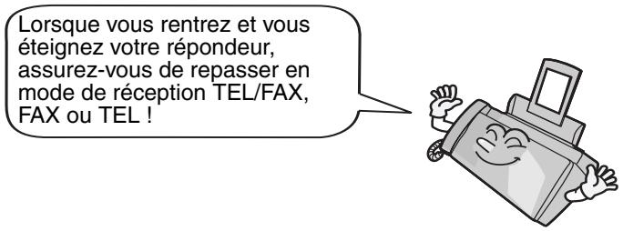SHARP UX-B30 - Mode de fonctionnement du répondeur - 1