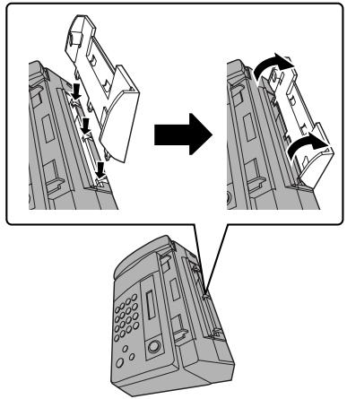 SHARP UX-B30 - Fixation du bac à papier - 1