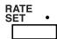 SHARP CS-2640 - POWER SWITCH; PRINT / ITEM COUNT MODE SELECTOR: - 1