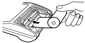 SHARP EL-1611E - PAPER ROLL REPLACEMENT - 4