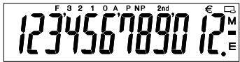 SHARP EL-1611E - DISPLAY: - 1