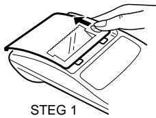 SHARP EL-1611E - WARNING - 1