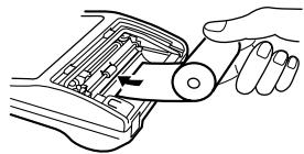 SHARP EL-1611E - VERVANGEN VAN PAPIERROL - 3