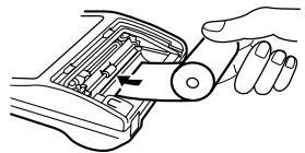 SHARP EL-1611E - CAMBIO DEL ROLLO DEL PAPEL - 3