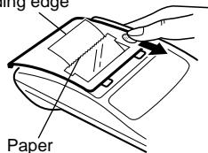 SHARP EL-1611E - PAPER ROLL REPLACEMENT - 2