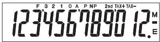 SHARP EL-1611P - DISPLAY: - 1