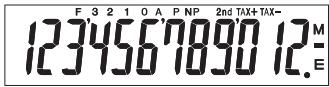 SHARP EL-1611P - DISPLAY: - 1