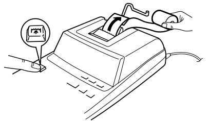SHARP EL-2607PG - PAPIERROL VERVANGEN - 1