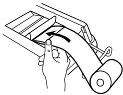 SHARP EL-2607PG - ERSETZEN DER PAPIERROLLE - 1