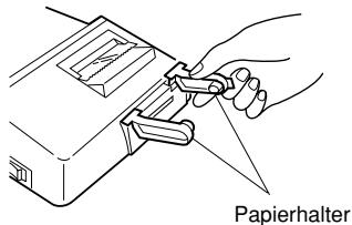 SHARP EL-2607R - AUSTAUSCH DER PAPIERROLLE - 2