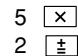 SHARP EL-2607R - MIXED CALCULATIONS / GEMISCHTE RECHNUNG / CALCUL COMPLEXE / VEGYES SZÁMÍTÁSOK - 1