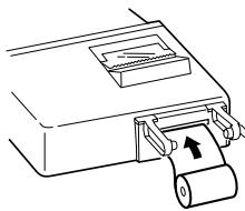 SHARP EL-2607R - PAPER ROLL REPLACEMENT - 3