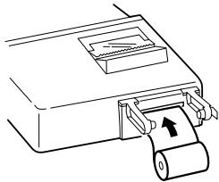 SHARP EL-2607R - AUSTAUSCH DER PAPIERROLLE - 3
