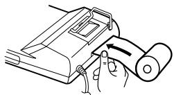 SHARP EL-2901PIII - PAPIERROL VERVANGEN - 2