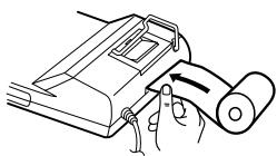 SHARP EL-2901PIII - CAMBIO DEL ROLLO DEL PAPEL - 2