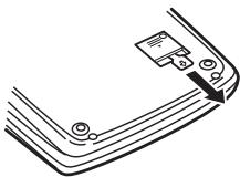SHARP EL-2901PIII - Verwijderen van het isolatievel en terugstellen (reset) van het apparaat - 1