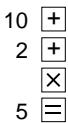 SHARP EL-2902E - MIXED CALCULATIONS / GEMISCHTE RECHNUNG / CALCUL COMPLEXE / CALCULOS MIXTOS / CALCOLI MISTI / BLANDAD RÄKNING / GEMENGDE BEREKENINGEN - 2