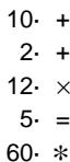 SHARP EL-2902E - MIXED CALCULATIONS / GEMISCHTE RECHNUNG / CALCUL COMPLEXE / CALCULOS MIXTOS / CALCOLI MISTI / BLANDAD RÄKNING / GEMENGDE BEREKENINGEN - 4