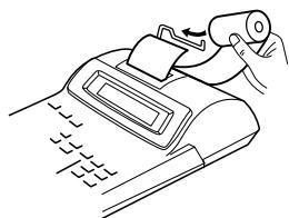SHARP EL-2902E - PAPER ROLL REPLACEMENT - 4