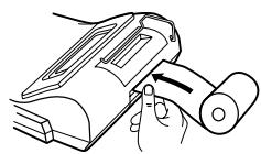 SHARP EL-2902E - AUSTAUSCH DER PAPIERROLLE - 2