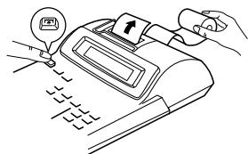 SHARP EL-2902E - CAMBIO DEL ROLLO DEL PAPEL - 3