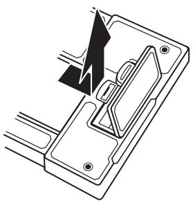 SHARP EL-99T - Inserimento delle pile per il pannello di proiezione OHP - 1