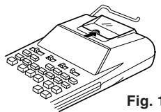 SHARP EL-1750PIII - WARNING - 1