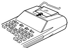 SHARP EL-1750PIII - WARNING - 1