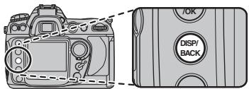 FUJIFILM S5 PRO - Sélection de l'affichage de l'écran. - 1