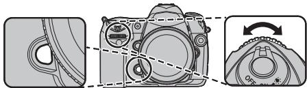 FUJIFILM S5 PRO - Réglage de l'ouverture maximale à l'aide de la touche FUNC. et de la molette de commande secondaire - 1
