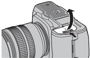 FUJIFILM S5 PRO - Installation de la batterie - 1