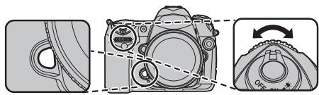 FUJIFILM S5 PRO - Réglage de la plage de mise au point à l'aide de la touche FUNC. et de la molette de commande secondaire - 1
