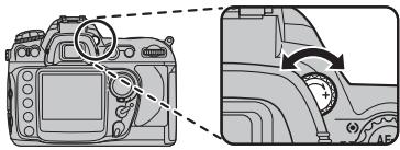 FUJIFILM S5 PRO - Réglage du viseur - 1