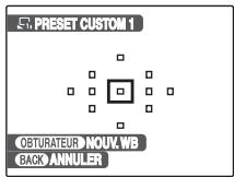 FUJIFILM S5 PRO - ■ Réglage du blanc mesuré dans le [MENU PRISE DE VUES] - 4