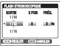 FUJIFILM S5 PRO - ■ Sélection du flash stroboscopique - 1
