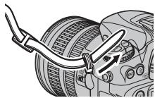 FUJIFILM S5 PRO - Fixation de la bandoulière - 1