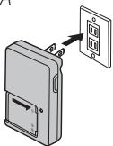 FUJIFILM J100 - Branchez le chargeur. - 1