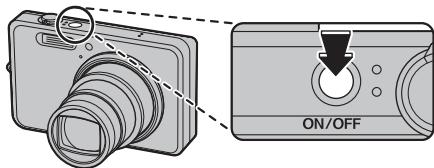 FUJIFILM J100 - Allumez l'appareil photo. - 1