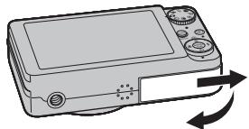 FUJIFILM J100 - ■ Insertion d'une carte mémoire - 1