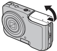FUJIFILM AX200 - ■ Insertion d'une carte mémoire - 1