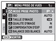 FUJIFILM AX200 - Sélection d'un mode de prise de vue - 2
