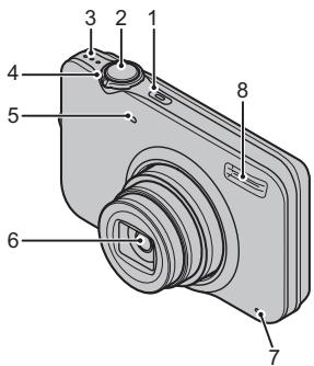 FUJIFILM FINEPIX JX280 - Parties de l'appareil photo - 1