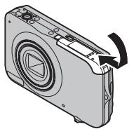 FUJIFILM FINEPIX JX280 - Fermez le couvercle du compartiment de la batterie. - 1