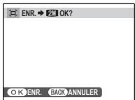 FUJIFILM FINEPIX JX280 - Appuyez sur MENU/OK. Une boîte de dialogue de confirmation apparaît. - 2